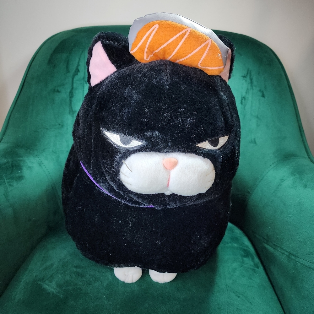 Hige Manjyu Kuromame Cat Plush
